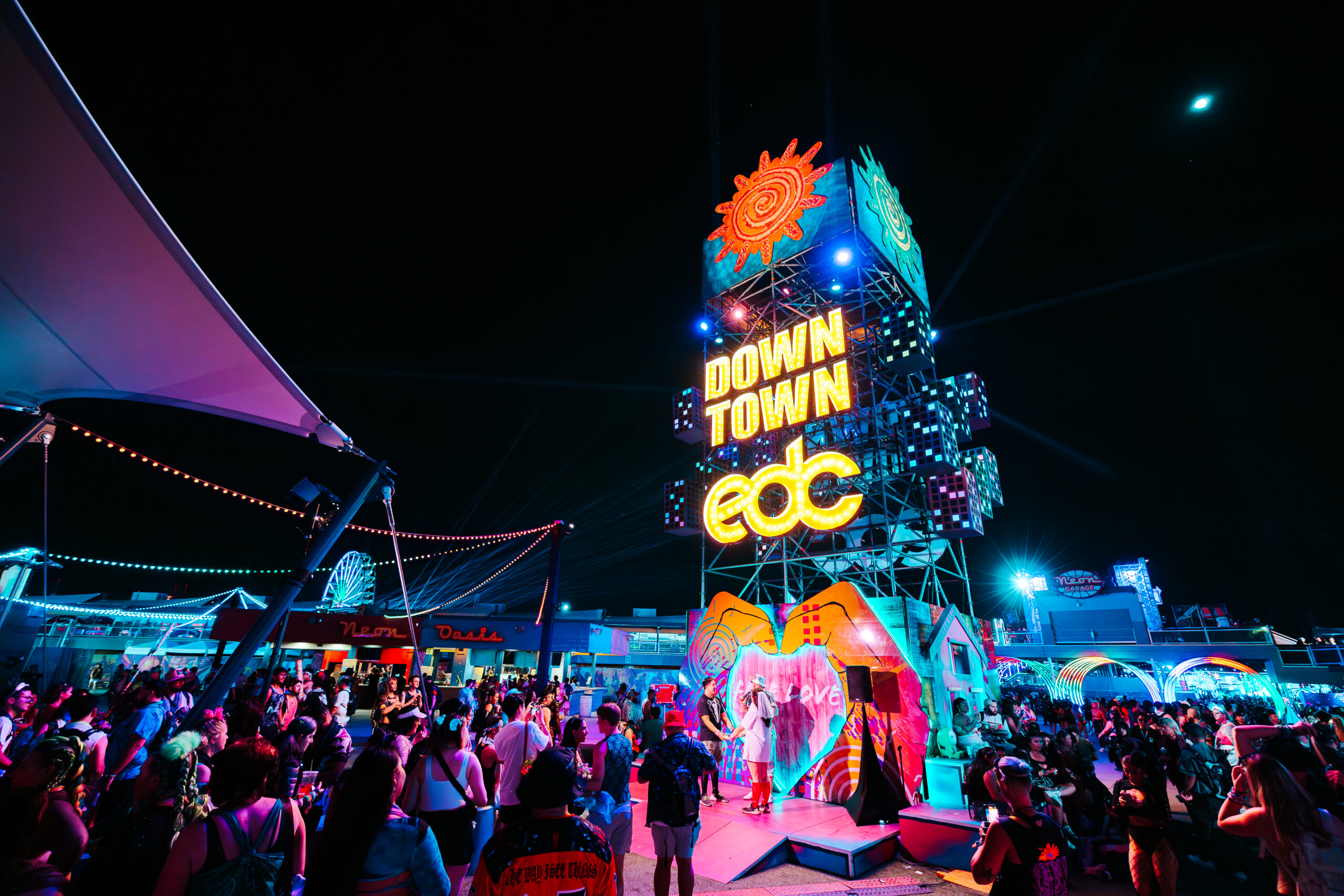 Insomniac downtown EDC